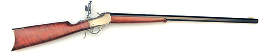 A new 1885 Low Wall Classic made by C. Sharps Arms, available chambered for the 44-40.